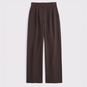 Abercrombie & Fitch Brown Wide Leg Pants